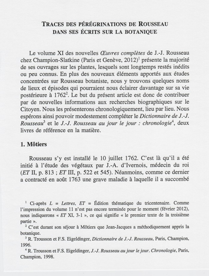 Traces des pérégrinations de Rousseau, p. 151